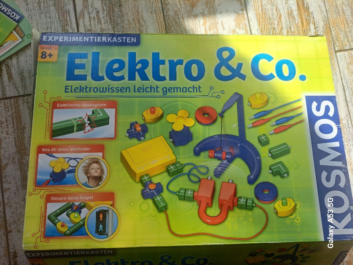 Гра, Коробка для експериментів,   elektro&co