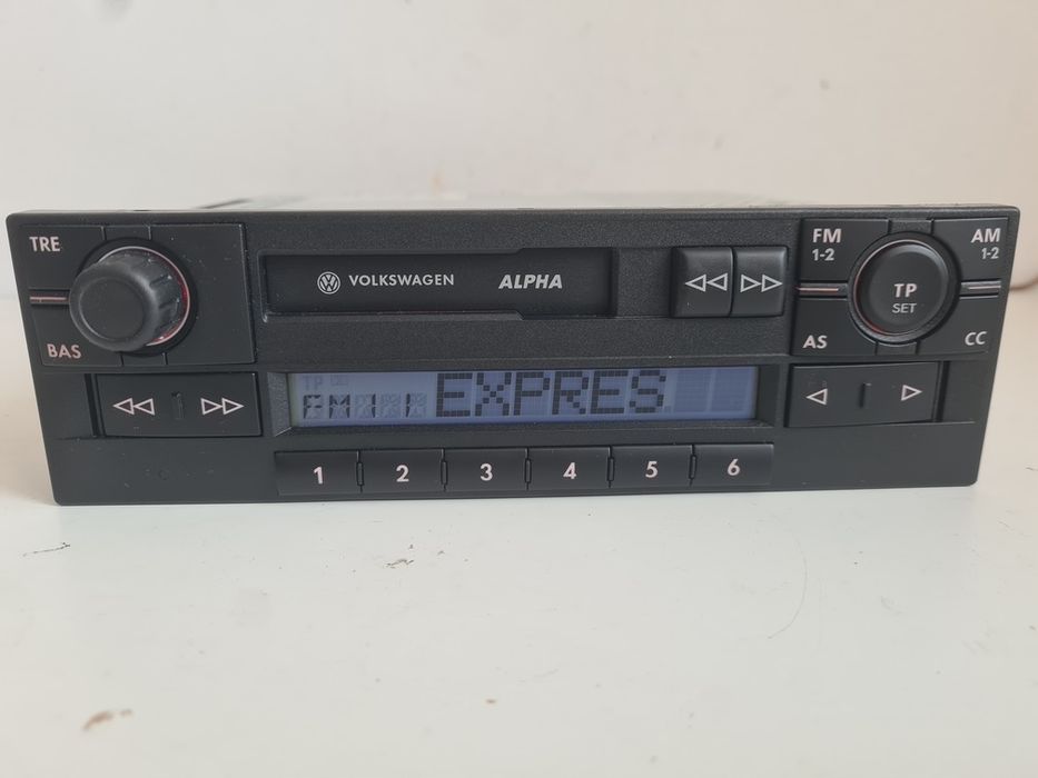 Radio VW Alpha Polo lupo T5 T4 Golf 4 iv Bora Sharan + KOD