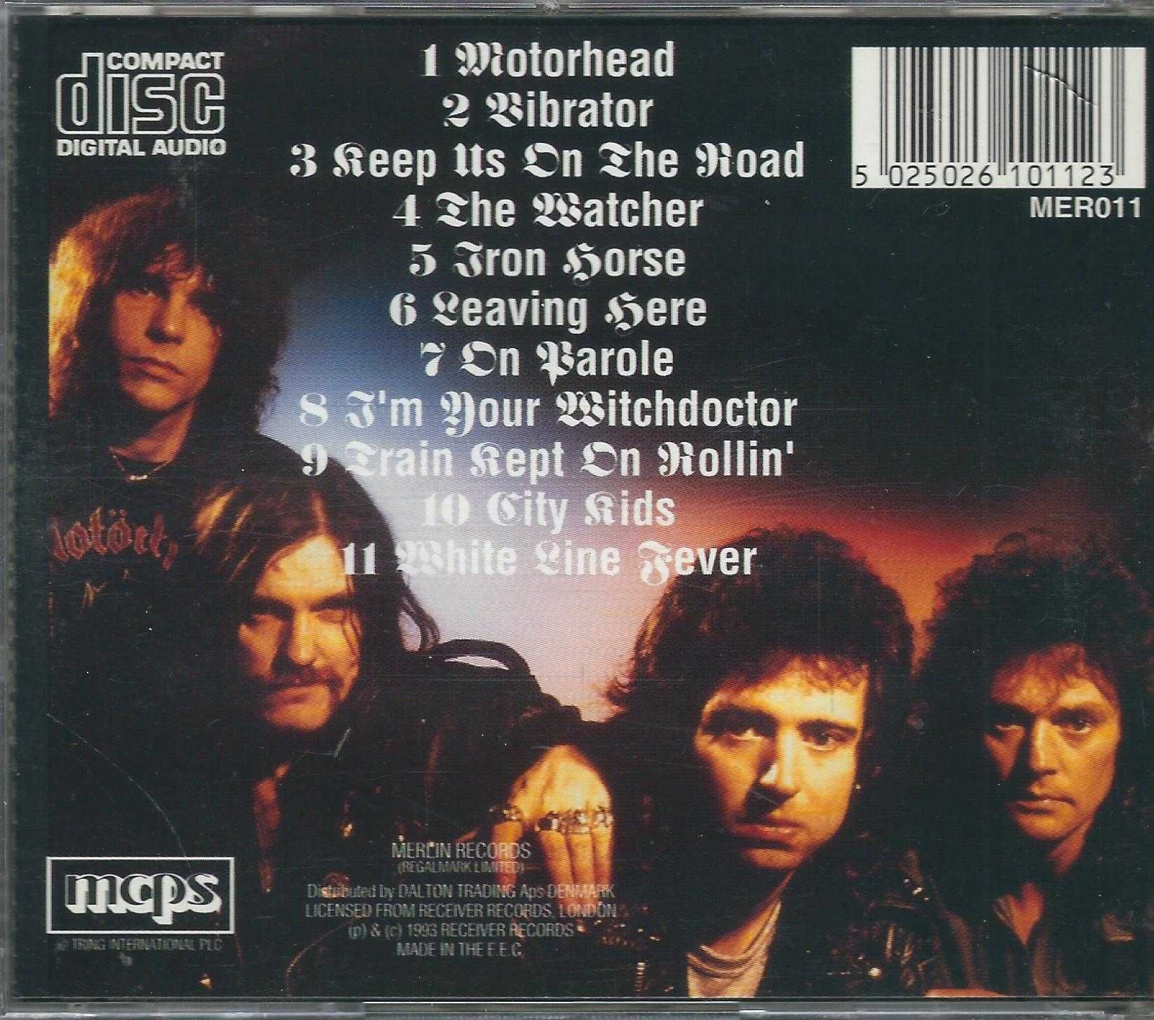 CD Motorhead - Live Blitzkreig On Birmingham '77 (1993)