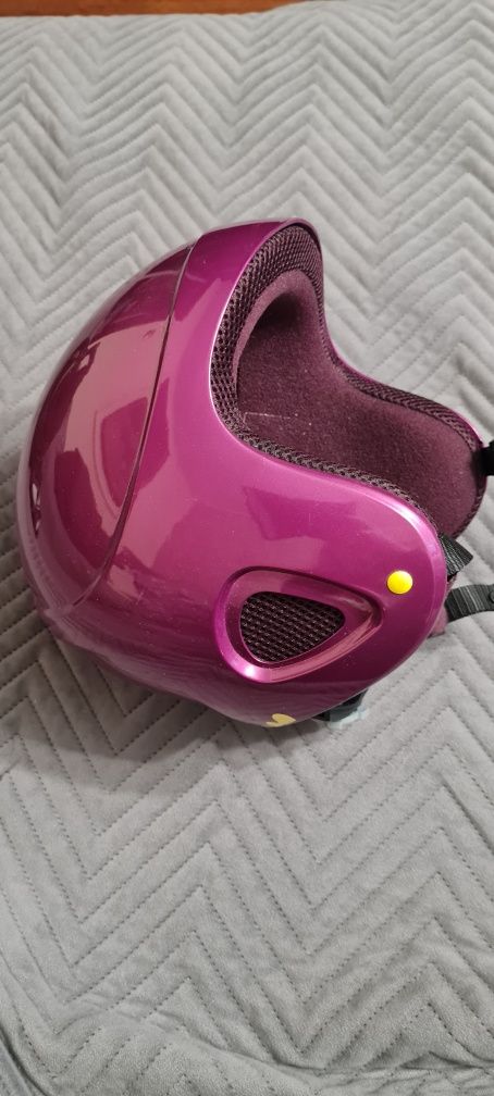 Dziecięcy kask Wed'ze kolor fioletowy, rozmiar 48-52 cm