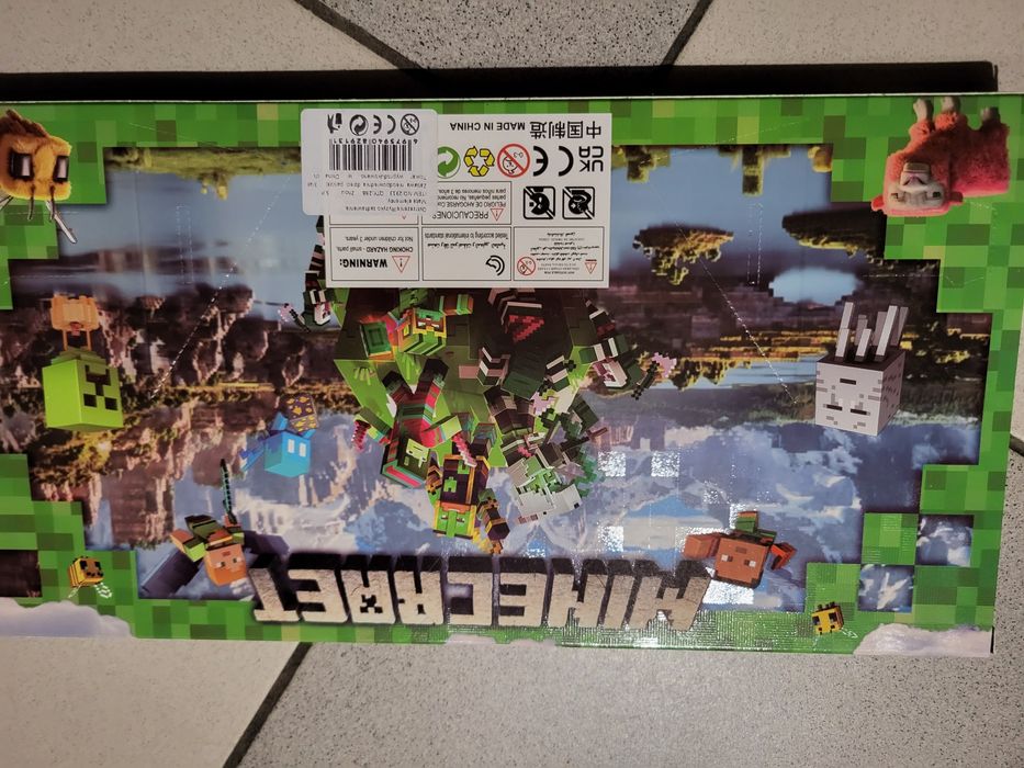Minecraft duży zestaw figurek z klocków