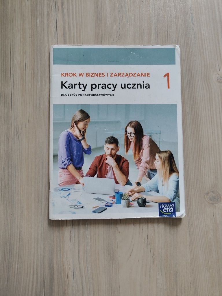Karty pracy ucznia Biznes i zarządzanie 1