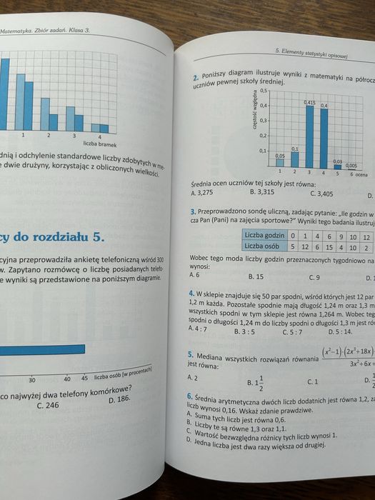 Matematyka 3 zbiór zadań zakres rozszerzony Kurczab Oficyna Edukacyjna