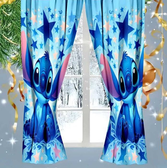 ZASŁONY 2D 60x150cm LILO&STITCH Lilo i Stitch Disney dziecięce h171