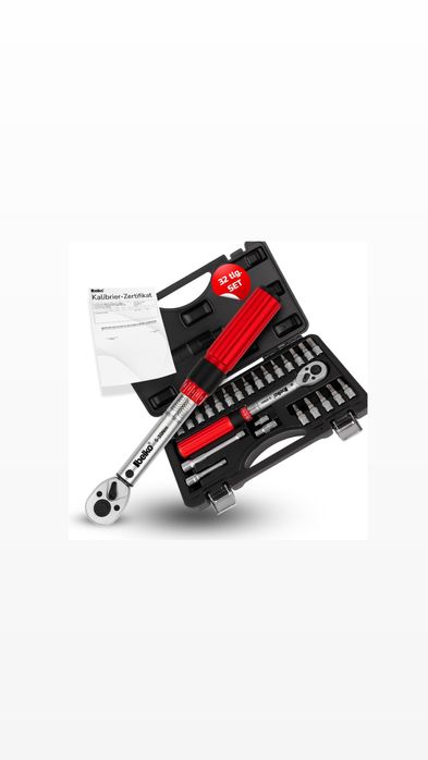 Набір динамометричних ключів динамометричний ключ  1/4 дюйми 5-30 Nm