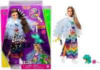 Барби Экстра №9 в синей куртке Barbie Extra Doll #9 in Blue Ruffled
