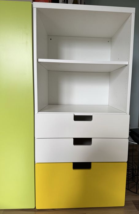 Szafa i regał dzieciecy Ikea Stuva