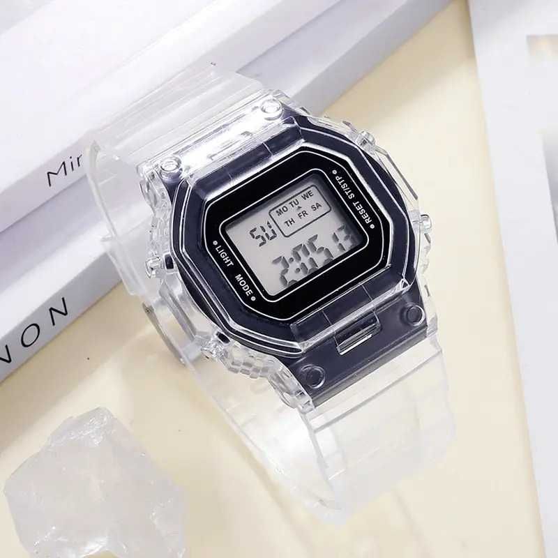 Retro zegarek LED  unisex  stylowy dla każdego wieku!