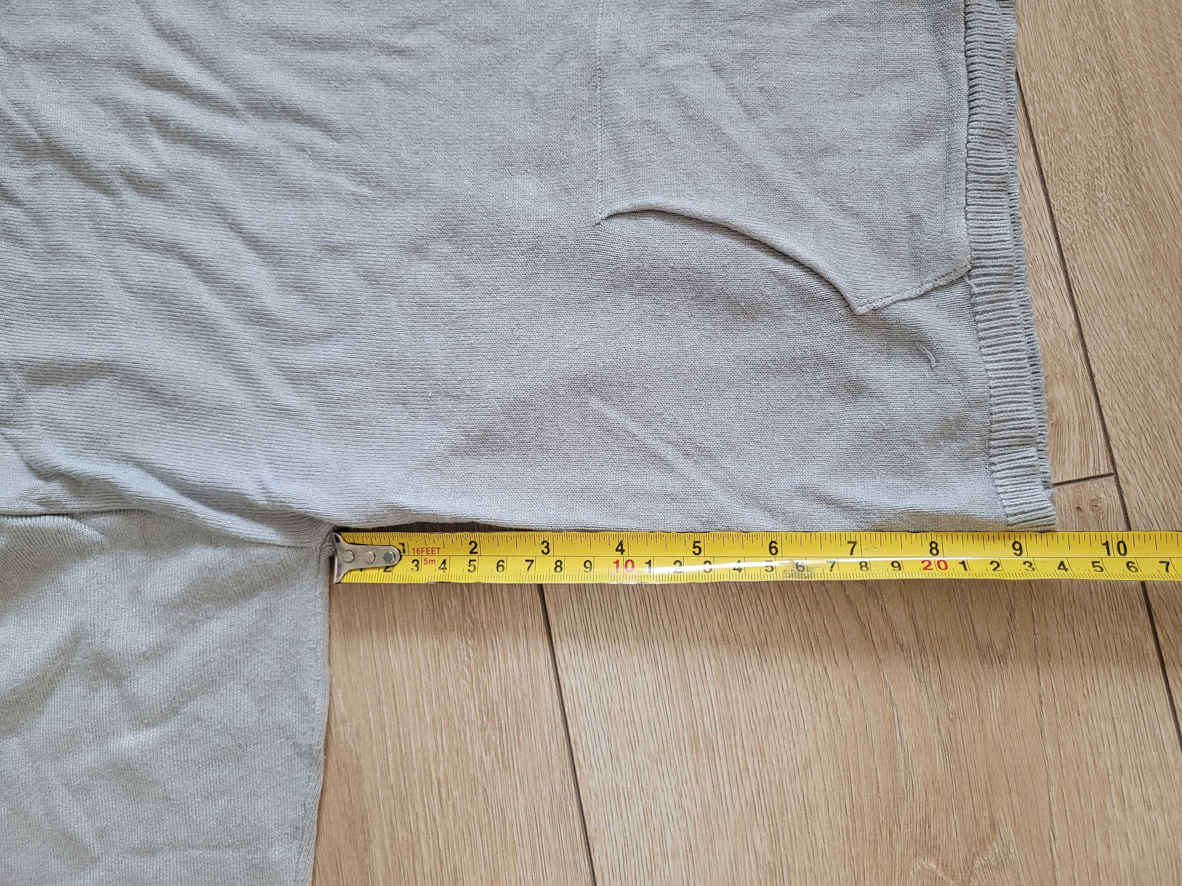 122 Cienki sweter sweterek bluza chłopięca szara Sinsay