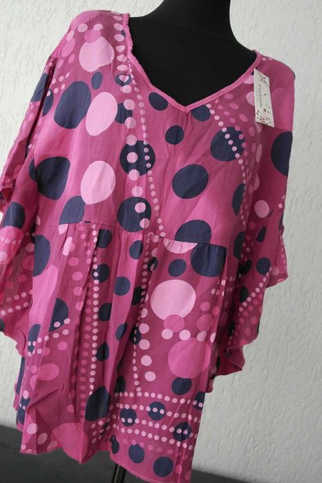 Bluzka nietoperz kolorowa 40