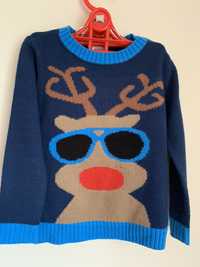 Sweter świąteczny 4-5 lat