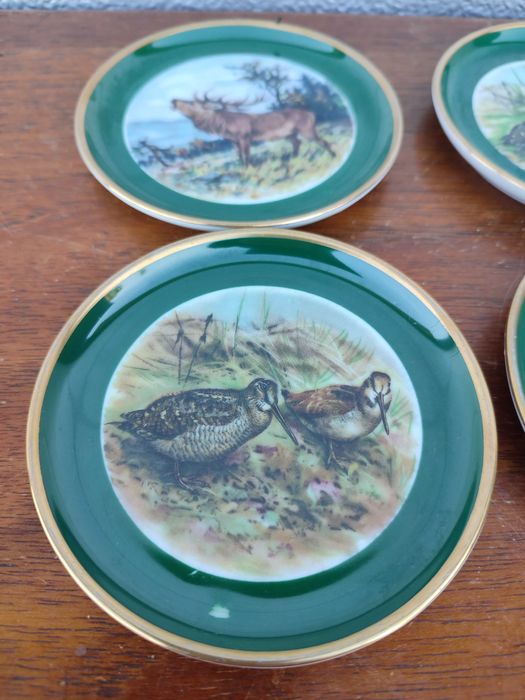 Konfiturówki - talerzyki - Motyw myśliwski - Fustenberg - Design - Z