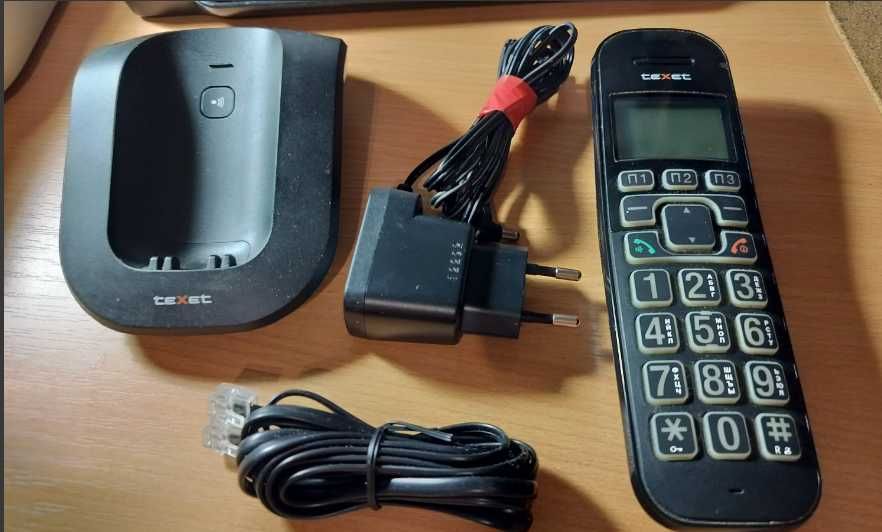 Радіотелефон Texet TX-D8405A Вlack
