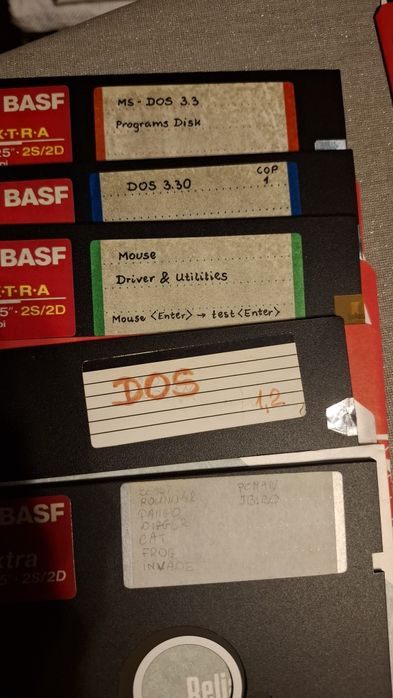 Dyskietki 5,25" BASF