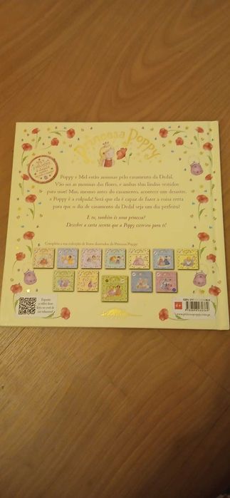 Conjunto de 5 livros princesa Poppy