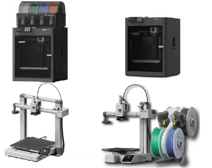 3D Bambu Lab A1 mini / А1 / P1S , та АМС система на 4 котушки