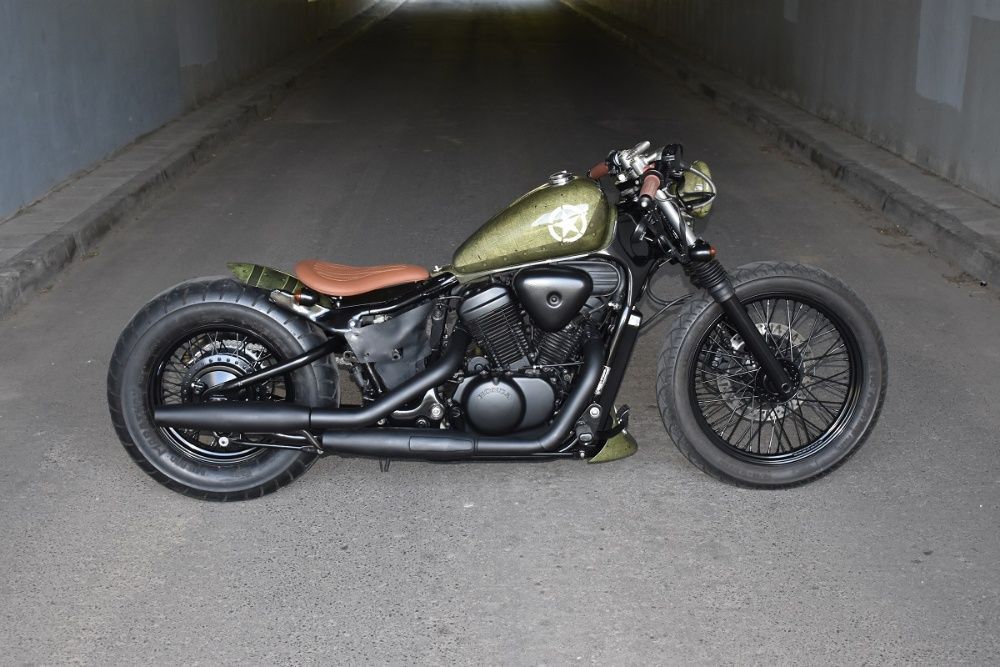 Honda Shadow Maverick Custom Bobber Cafe 600 hd vt xv hd ybr