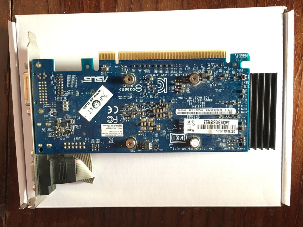 Видеокарта Asus GeForce GT 710 2GB DDR5