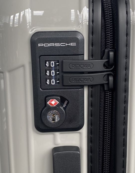 74L Rimowa Porsche 992 PTS Walizka XL 4 kółka Chalk Grey Kredowy Szary