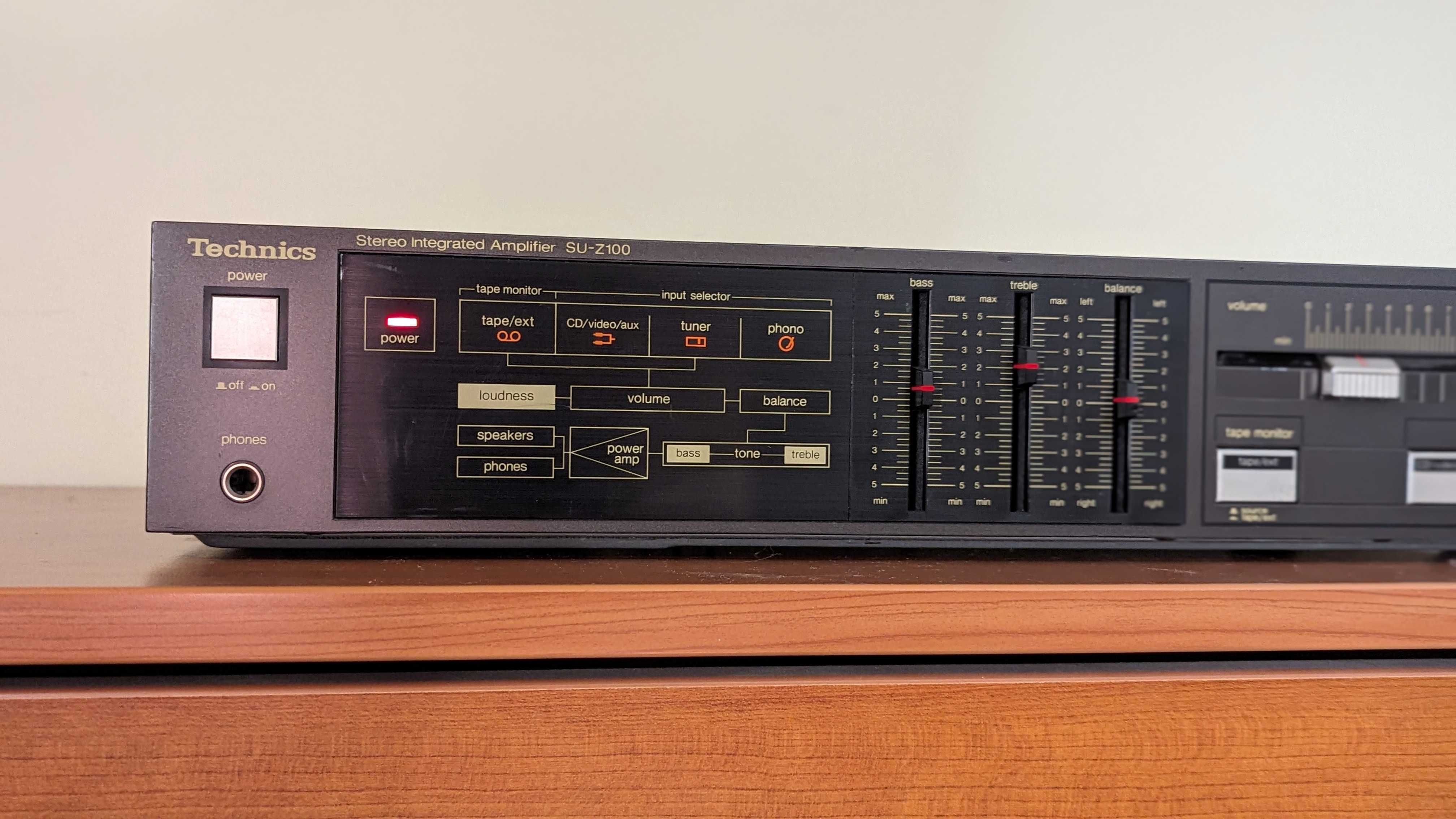 wzmacniacz Technics SU-Z100 - vintage