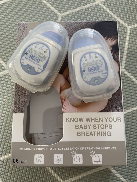 Snuza hero dla bliźniaków. Monitor oddechu