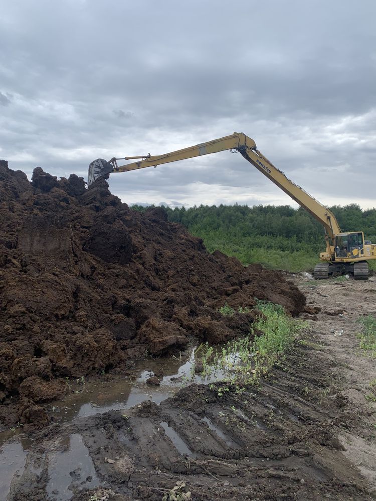 Torf krajowy łódka z dostawami 1200 zł - 30m3