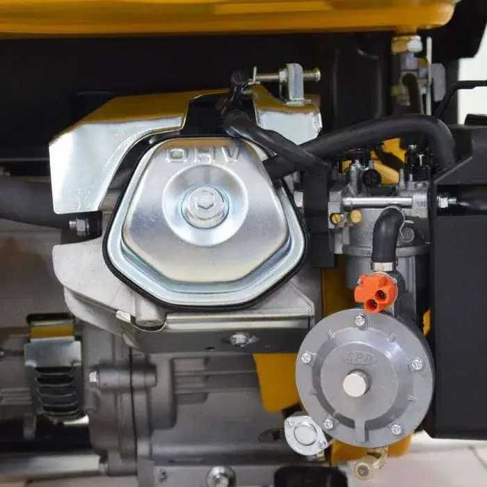 Генератор газ/бензин BISON 5/5.5 кВт однофазний, 4-тактний, 25л