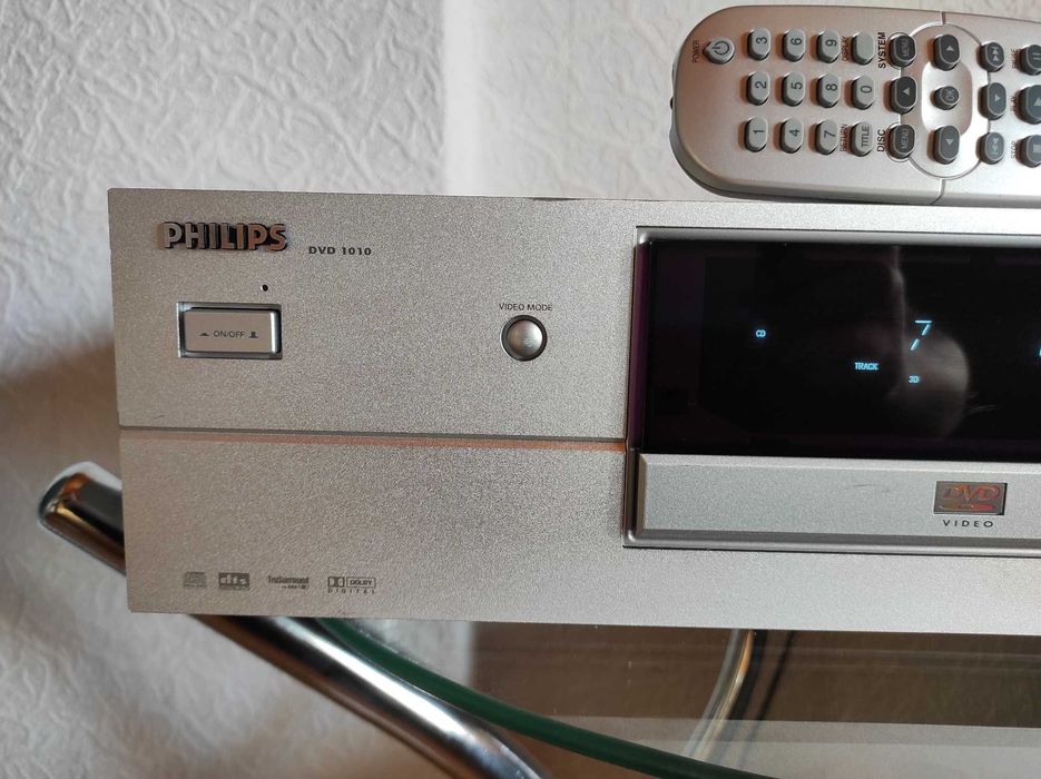 Odtwarzacz DVD PHILIPS DVD 1010 + pilot