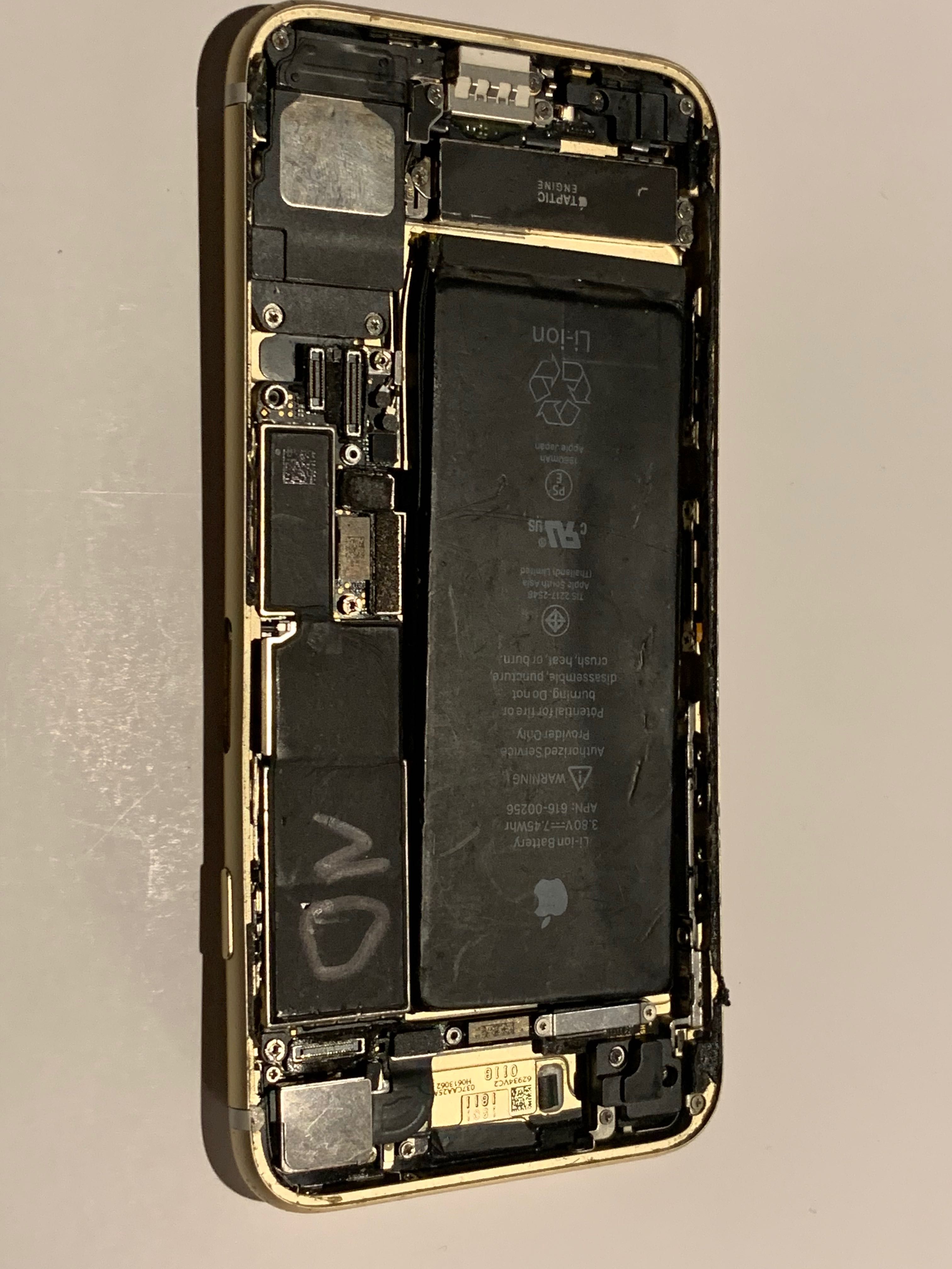 iPhone 7 panel obudowy, płyta główna iCloud, bateria