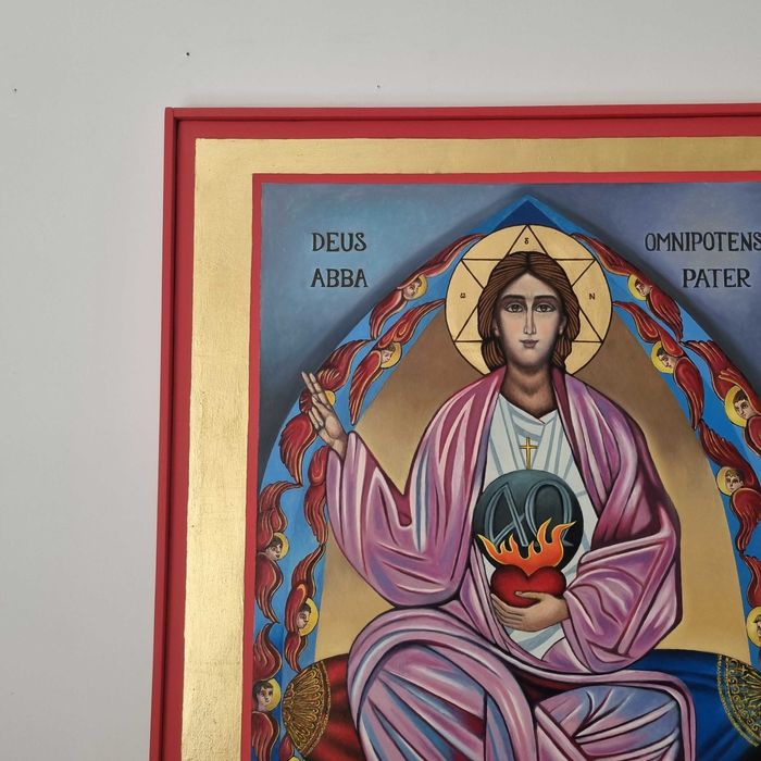 obraz olejny Deus Omnipotents - kopia znanej ikony