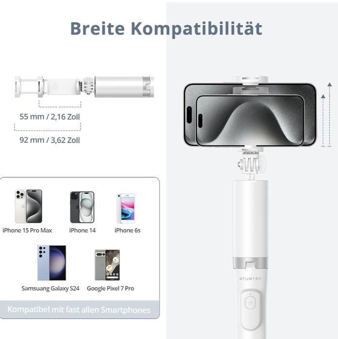 Statyw, kijek do selfie z pilotem