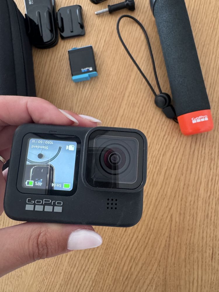 GoPro Hero 9 com acessórios