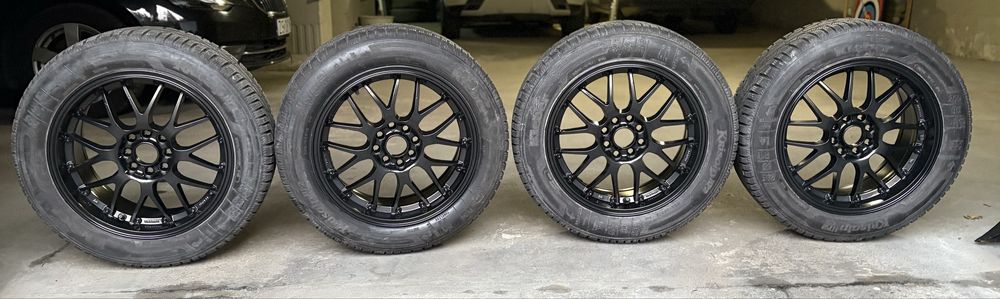 Koła zimowe 16, 4x100 , 4x108, platin , kleber 205/55/16