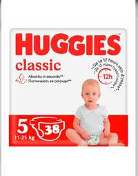 Памперси Huggies classic 5, 38шт.