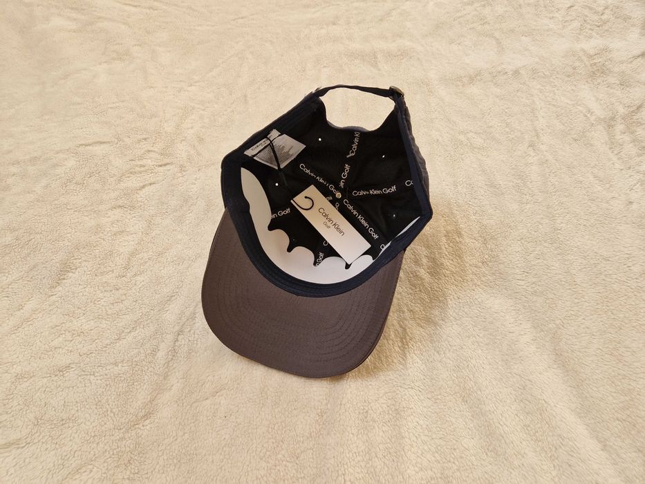 Nowa granatowa czapka z daszkiem Calvin Klein z metką