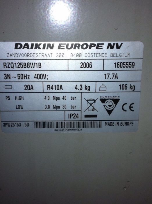 Daikin 125 полностью новый !!!