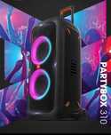 Wynajem głośnika JBL PartyBox 310 ze statywem i mikrofonami JBL