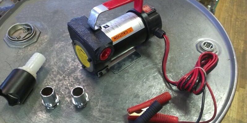 Насос для перекачки топлива 12-24v на 60 л.мин