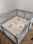 Kojec dziecięcy 150x180 cm PLAC ZABAW SUCHY BASEN + uchwyty