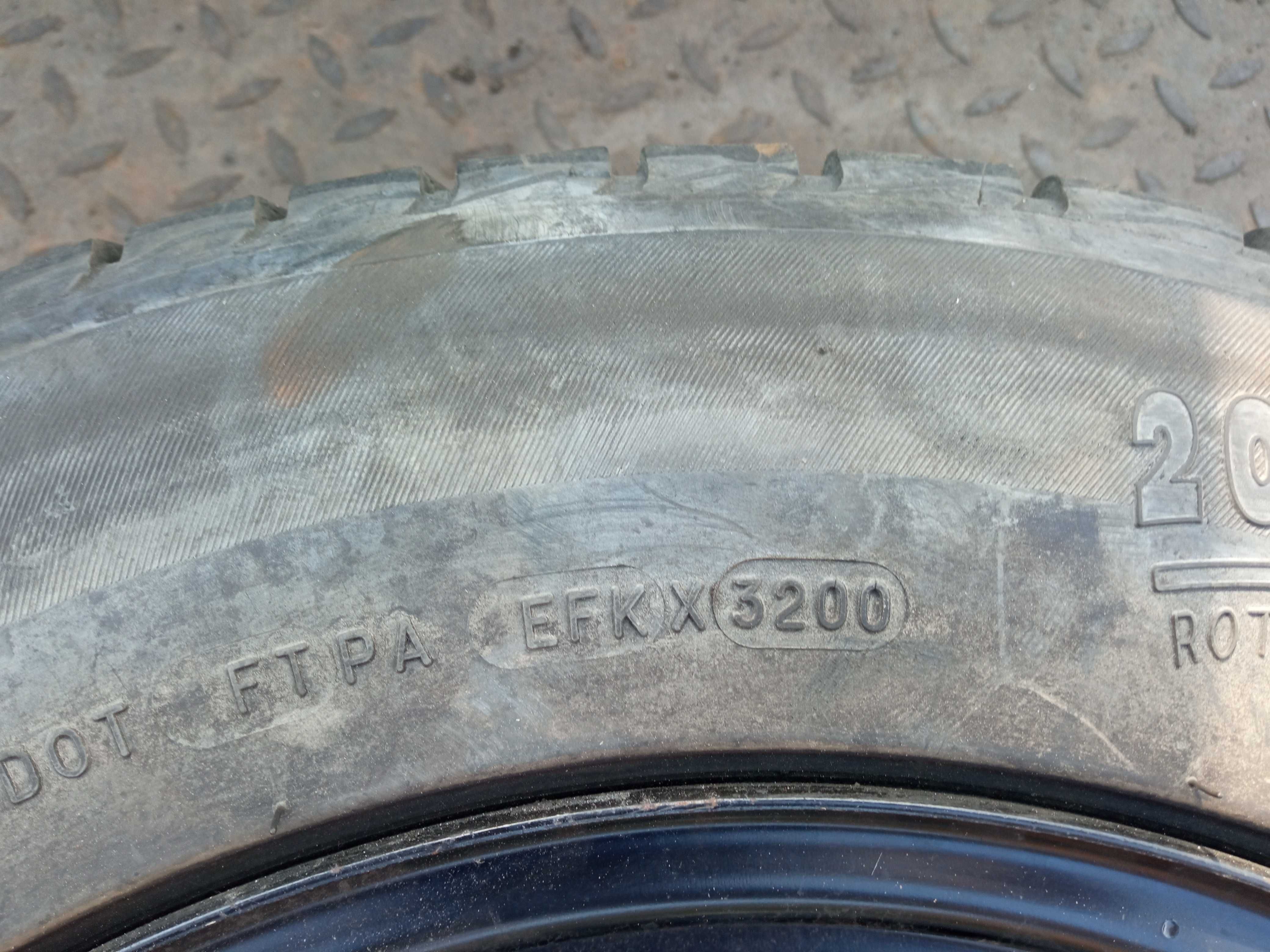 Opona Koło dojazdowe 205/65 Opel 5x110 6 1/2J 15'' r15 ET33 Lato 2000r