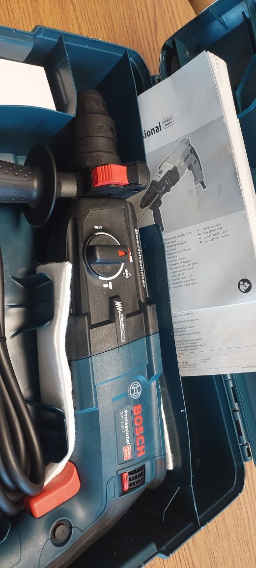 Найпотужніший з лінійці перфоратор-дриль BOSCH GBH 2-28F