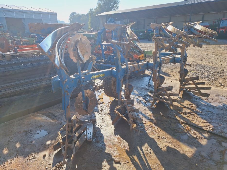 Pług 4 skibowy obrotowy ażurowy Rabe Albatros  4x50 kroje nie lemken