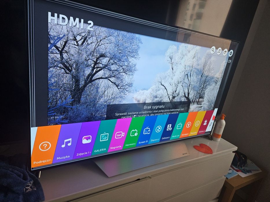 Telewizor 55'' ultra slim 3D/SmartTV/FullHD/600Hz/USB/WiFi/