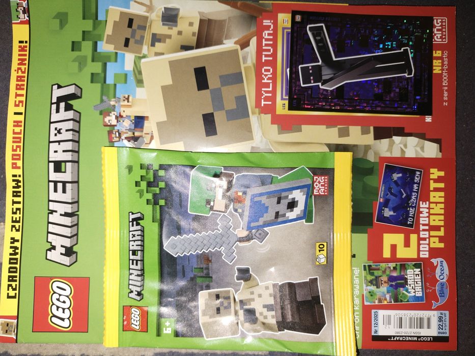 Nowa gazetka Minecraft ze wszystkimi dodatkami Nr12/2025r.