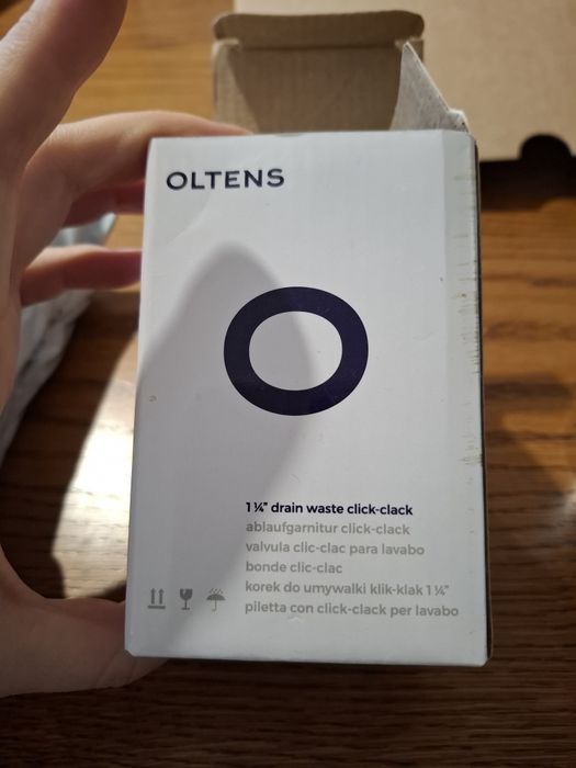 Korek do umywalki nowy klik klakson Oltens
