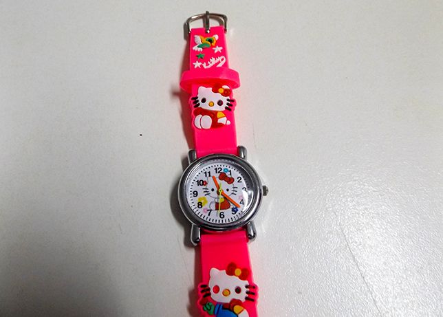 Relogio Hello Kitty infantil