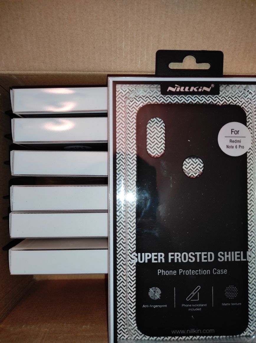 Чехол бампер Nillkin Super Frosted Shield для Xiaomi Redmi Note 6 Pro