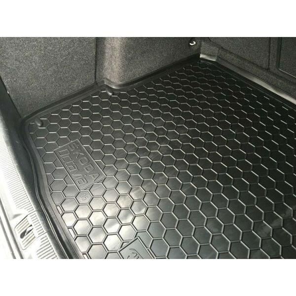 Автогум коврик в багажник Skoda Шкода Octavia/Fabia/Karoq/Kodiaq/Rapid