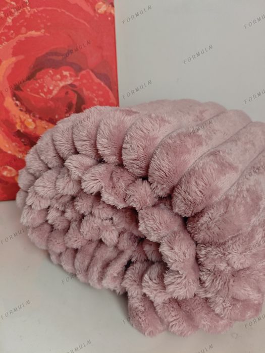 Шарпей "імператорський" плед в полоску плотний в подарунковій упаковці