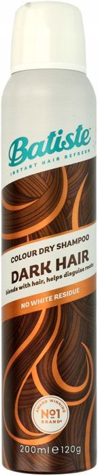 Batiste Dark Hair Suchy Szampon Do Włosów Ciemnych 200 Ml